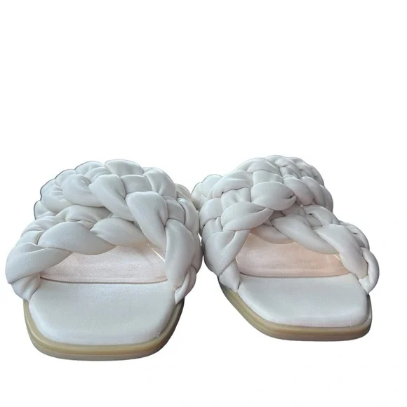 Vionic White Braided Sandals - Picture 3 of 9